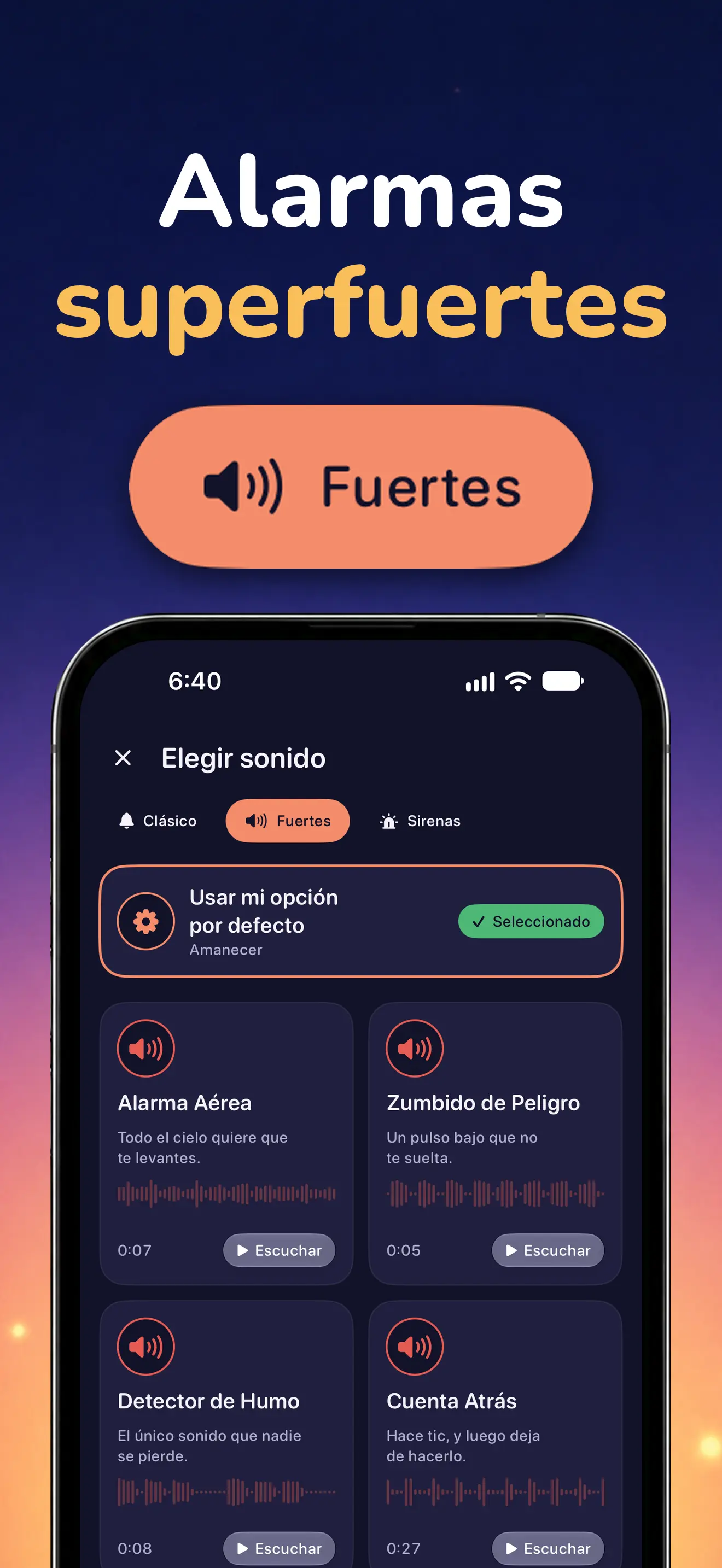 iPhone: La categoría Fuerte y sus tonos