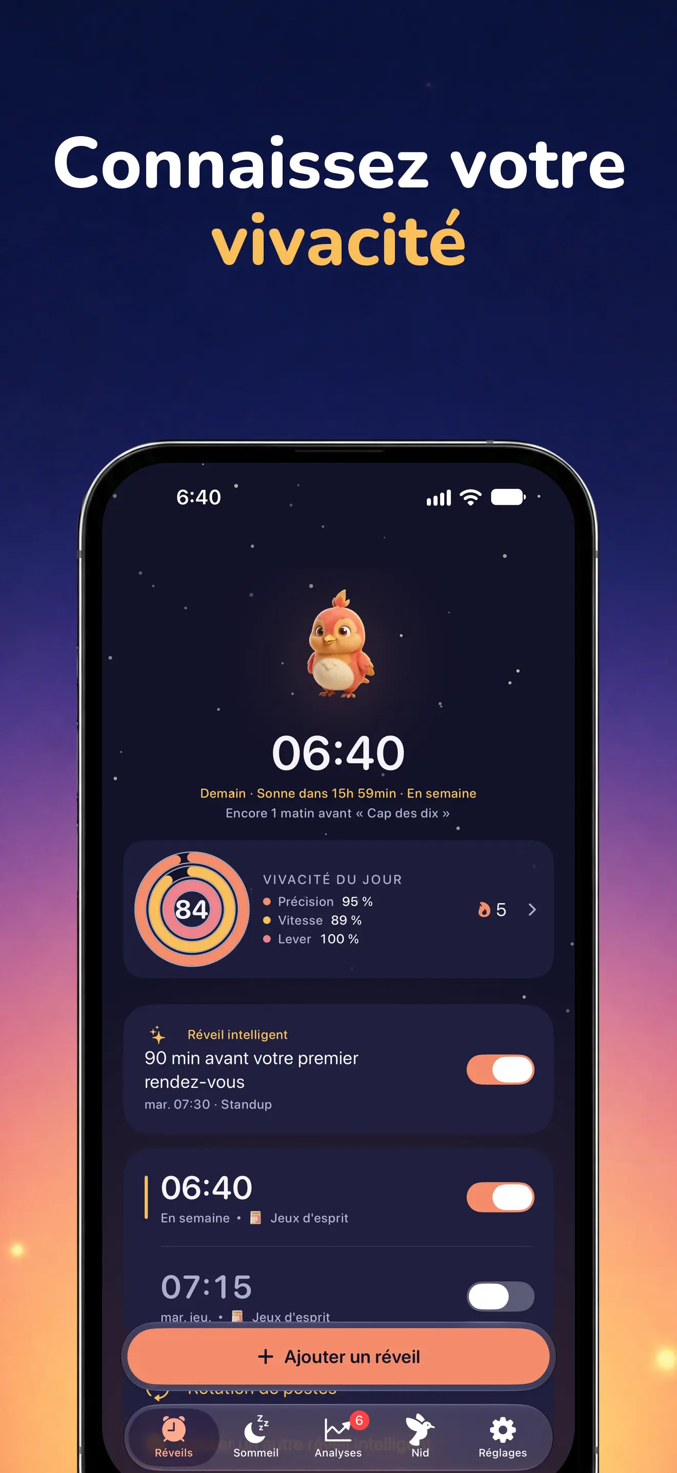 iPhone: Le score d’acuité quotidien